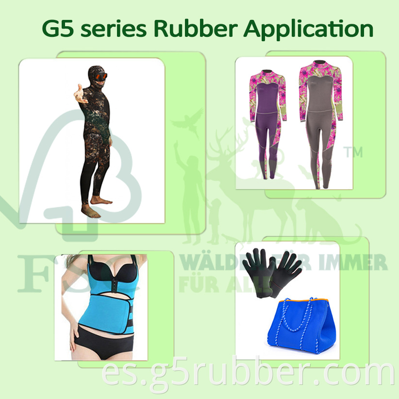 Application Of G5 Natural Rubber